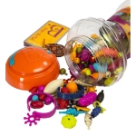 Творчески комплект Battat - Многоцветни мъниста Pop Art, 300 броя