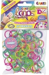 Творчески комплект Craze - Loops, 300 броя ластици, асортимент