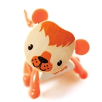 Детска играчка от бамбук Hape - Мини животинка, Лъв