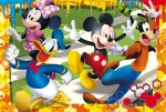 Двулицеви пъзели Lisciani - Mickey Mouse, 4 х 48 части