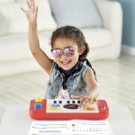 Музикална играчка Hape - Преносимо DJ студио