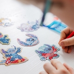 Творчески комплект Totum -Stitch, Диамантени магнити