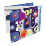 Образователен пъзел 3 в 1 Hape - Галактика, 3 x 36 части