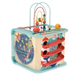 Интерактивна играчка 4 в 1 Hape - Магически музикален куб
