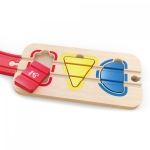 Железопътен комплект Hape - Цветовете на дъгата