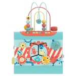 Интерактивна играчка 4 в 1 Hape - Магически музикален куб