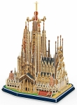 3D пъзел Revell - Базиликата Саграда Фамилия, 194 части