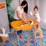 Анатомична вана със стойка Lorelli -  Оранжева