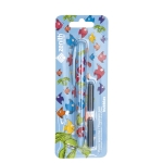 Писалка Astra - Zenith, Бъбълс, С 2 пълнителя, асортимент