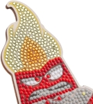 Диамантена фигурка Craft Buddy - Anger