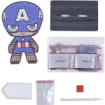 Диамантена фигурка Craft Buddy - Капитан Америка