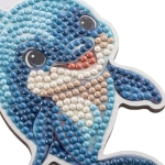 Комплект за диамантена бродерия Craft Buddy - Crystal Art Buddies, Делфин