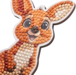 Комплект за диамантена бродерия Craft Buddy - Crystal Art Buddies, Кенгуру