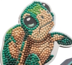 Комплект за диамантена бродерия Craft Buddy - Crystal Art Buddies, Костенурка