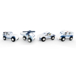 Дървен комплект J′adore - Полиция, 4 части