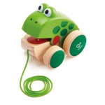 Дървена играчка за дърпане Hape - Жабка