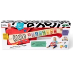 Дървена музикална китара Hape - Baby Einstein, Червена