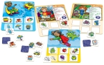 Детска образователна игра Orchard Toys - Лото Супергерои