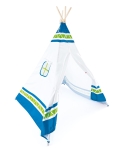 Детска палатка за игра Hape - Синя