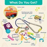 Детски докторски комплект Battat - 12 части