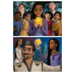 Детски пъзел 2 в 1 Educa - Wish, 2 х 48 части