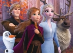 Двулицев пъзел Lisciani - Frozen 2, 24 части