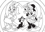 Двулицев пъзел Lisciani - Minnie Mouse, 108 части