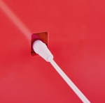 Дървено електронно пиано със столче Hape - Червено