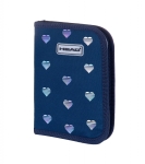 Ученически несесер Head - Сърца, Син