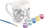 Творчески комплект Totum - Еднорог, Направи си сам чаша