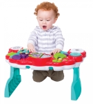 Интерактивна играчка 10 в 1 Infantino - B Kids, Музикален център, Червен