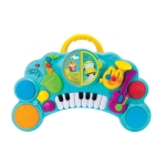 Интерактивна играчка 10 в 1 Infantino - B Kids, Музикален център, Червен