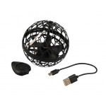 Интерактивна летяща топка Buki France - Светеща, 8 сm