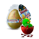 Излюпващ се дракон Craze - Megga Egg, Яйце изненада, асортимент