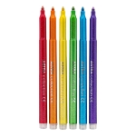 Комплект флумастери Astra - Glitter, С блясък, 6 цвята