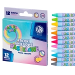 Комплект пастели Astra - Pastel Line, 12 броя
