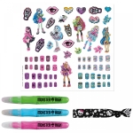 Комплект за декорация Totum - Monster High, За коса и нокти