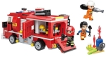 Конструктор, Qman, MineCity, Противопожарна кола, 370 части