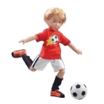 Кукла Kruselings - Майкъл, Футболист, 29 сm