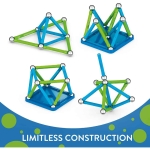 Магнитен конструктор Geomag - Classic, 25 части