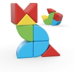 Магнитен конструктор Geomag - Magicube, 24 части