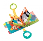 Мека бебешка книжка Infantino - Животни