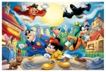 Двулицев пъзел Lisciani - Mickey Mouse, Детектив, 108 части