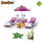 Мини конструктор BanBao - Плаж, 34 части