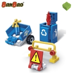 Мини конструктор BanBao - Полиция, 30 части