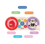 Музикална играчка Hape - Baby Einstein, Дървен сензорен барабан