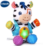 Музикална играчка Vtech - Зебра, Със светещо коремче