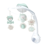 Музикална въртележка с проектор 3 в 1 Infantino - Екрю