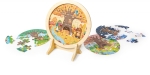 Образователен дървен пъзел Hape - Сезони