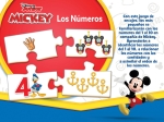 Образователен пъзел Educa - Mickey and Friends, Числа, 40 части